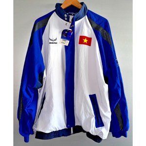 NWT y2k Grand Sport Team Vietnam Windrunner Jacket 2000 Olympic Men’s 3XL XXXL
